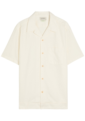 Oliver Spencer Havana Jacquard Cotton Shirt - White - M