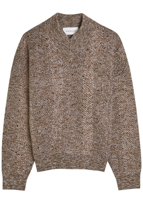 Armarium Ernesto Wool-blend Jumper - Brown - L (UK14 / L)