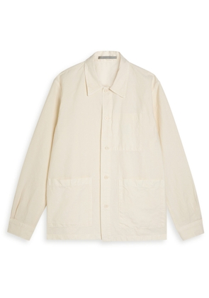 Norse Projects Julian Cotton-blend Overshirt Jacket - Stone - M