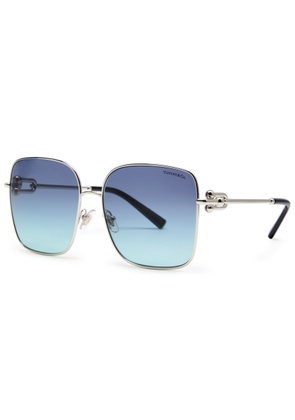 Tiffany & CO. Square-frame Sunglasses - Silver - One Size