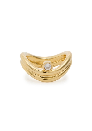 Ragbag Odile 18kt Gold-plated Ring - 52 (UK M / US 6.5)
