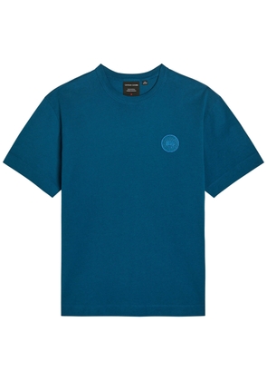 Canada Goose Gladstone Logo Cotton T-shirt - Dark Blue - Xxl