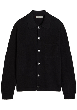 Canali Wool and Cashmere-blend Overshirt - Black - 48 (UK38 / M)