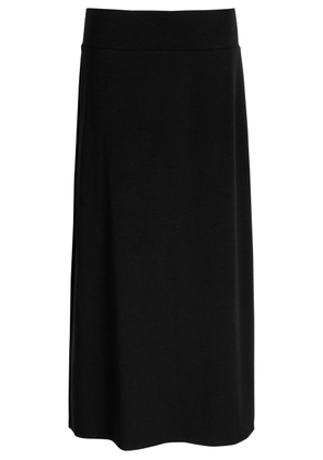 Eileen Fisher Jersey Maxi Skirt - Black - S (UK 10-12 / M)