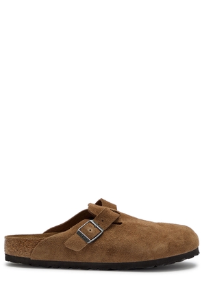 Birkenstock Boston Brushed Suede Clogs - Light Brown - 42 (IT42 / UK8)