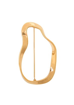 Agmes Vera 18kt Gold Vermeil Brooch - One Size