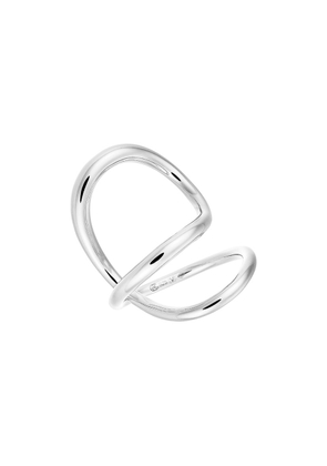 Charlotte Chesnais Ribbon Ring - Silver - 53 (UK N / US 6.75)