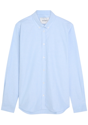 Les Deux Konrad Oxford Stretch-cotton Shirt - Light Blue - M