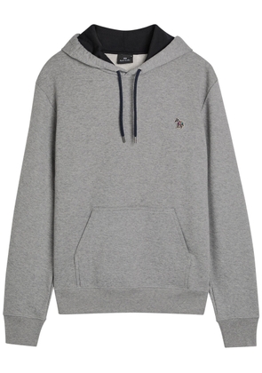 PS Paul Smith Appliquéd Hooded Cotton Sweatshirt - Grey - Xxl