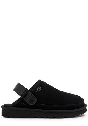 Ugg Goldencoast II Suede Clogs - Black - 11 (IT45 / UK11)