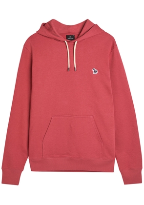 PS Paul Smith Appliquéd Hooded Cotton Sweatshirt - Pink - L