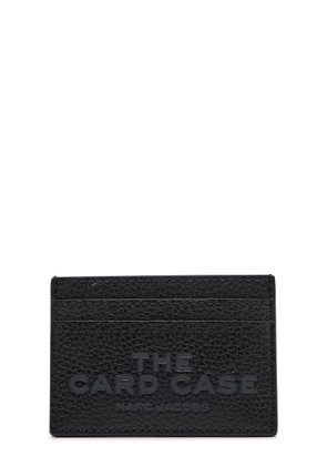 Marc Jacobs The Card Case Grained Leather Card Holder - Black - One Size
