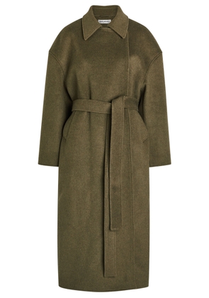 Our Legacy Court Belted Wool-blend Trench Coat - Khaki - 36 (UK8 / S)