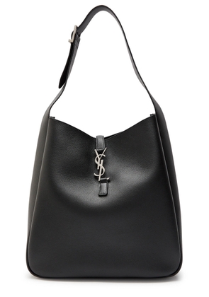 Saint Laurent Le 5 à 7 Large Grained Leather Shoulder bag - Black - One Size