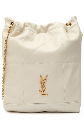 Saint Laurent Jamie 4.3 Leather Shoulder bag - White - One Size