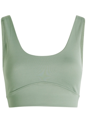 Varley Freesoft Essi Stretch-jersey bra top - Sage - XS (UK6 / XS)