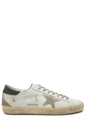 Golden Goose Super Star Distressed Leather Sneakers - White - 46 (IT46 / UK12)