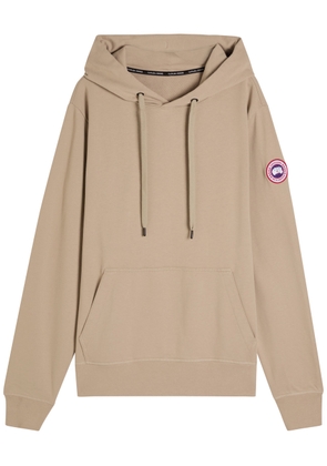 Canada Goose Huron Hooded Cotton Sweatshirt - Beige - M