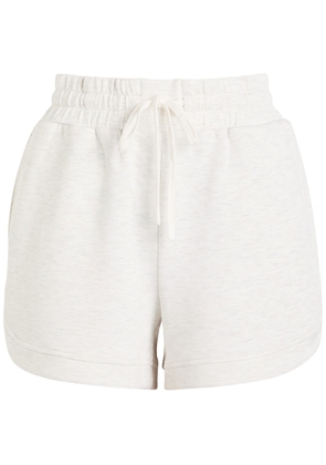 Varley Ollie High Rise 3.5 Stretch-jersey Shorts - Ivory - L (UK14 / L)