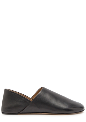 JW Anderson Leather Babouche Flats - Black - 40 (IT40 / UK7)