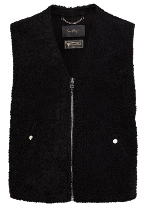Second Layer Sherpa Shearling Vest - Black - 50 (IT50 / L)