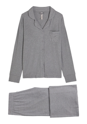 Skims Ribbed Stretch-modal Sleep set - Grey - XS (UK6 / XS)