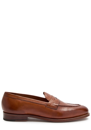 Grenson Lloyd Leather Loafers - Tan - 7 (IT41 / UK7)