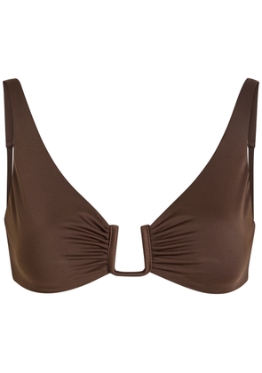 Away That Day Palma Bikini top - Chocolate - S (UK8-10 / S)