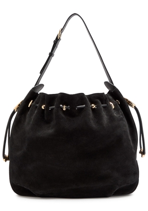 Zimmermann Halcyon Large Suede Shoulder bag - Black - One Size