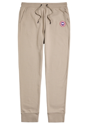 Canada Goose Huron Logo Cotton Sweatpants - Beige - XL