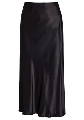 Rails Anya Slip Satin Skirt - Black - XS (UK6 / XS)