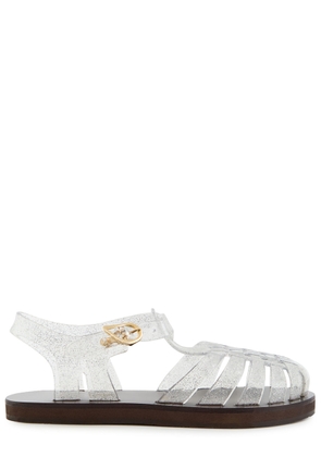 Ancient Greek Sandals Homeria Jelly Rubber Sandals - Silver - 38 (IT38/ UK5)
