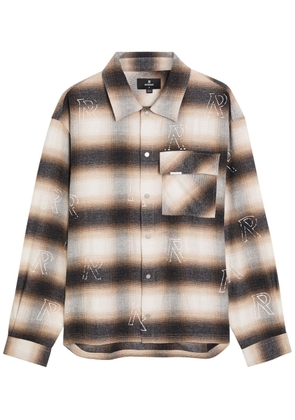 Represent Initial Plaid Flannel Shirt - Multicoloured 1 - XL