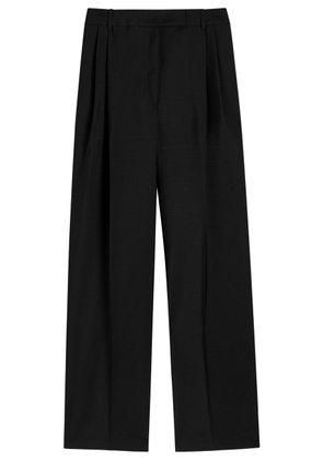 Rohe Tailored Wool-blend Trousers - Black - 40 (UK12 / M)