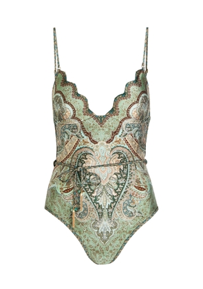 Zimmermann Wanderlust Printed Swimsuit - Multicoloured 1 - 4 (UK 16 / XL)