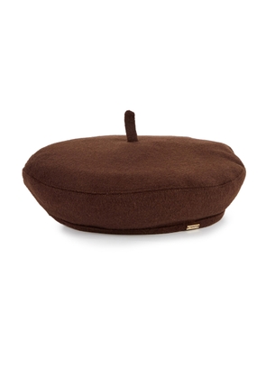 Eugenia Kim Carter Wool-blend Beret - Chocolate - One Size