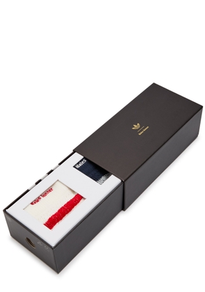 Adidas X Wales Bonner X Wales Bonner Pointelle-knit Socks - set of two - White - M (UK12 / M)