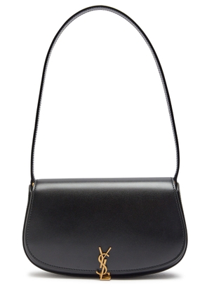 Saint Laurent Demi Lune Leather Shoulder bag - Black - One Size