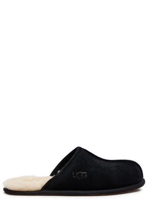 Ugg Scuff Suede Slippers - Black - 7 (IT41 / UK7)
