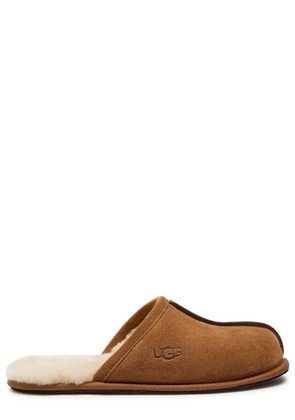 Ugg Scuff Suede Slippers - Tan - 7 (IT41 / UK7)