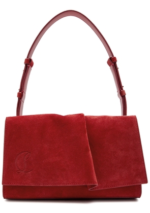 Christian Louboutin Baggy Suede Shoulder bag - Red - One Size