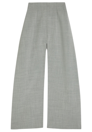 A.W.A.K.E Mode Trousers-effect Woven Maxi Skirt - Grey - 34 (UK6 / XS)