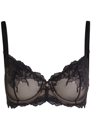 Wacoal Vivid Attraction Tulle Underwired bra - Black - 32D