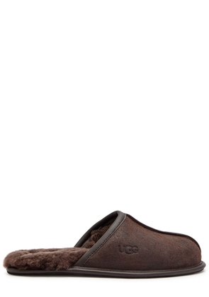 Ugg Scuff Suede Slippers - Brown - 7 (IT41 / UK7)