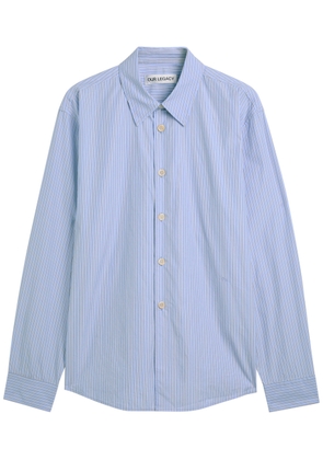 Our Legacy Beyond Pinstriped Cotton-poplin Shirt - Stripe - 46 (IT46 / S)