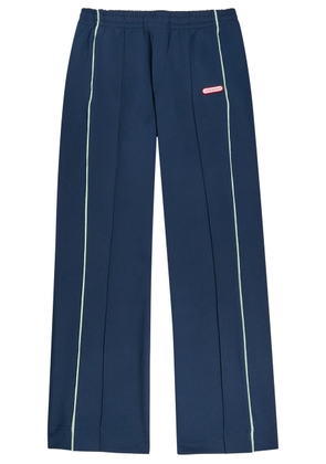 Casablanca Tricot Pintucked Jersey Track Pants - Navy - S