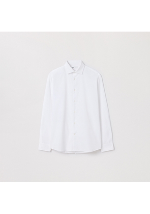 The Poplin Shirt White