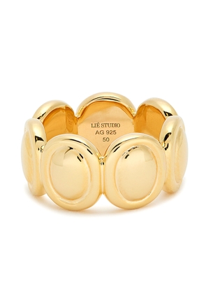 Lie Studio The Sasha 18kt Gold-plated Ring - 54 (UK O / US 7)