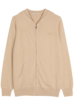 Aurélien Hooded Cashmere Jumper - Beige - L
