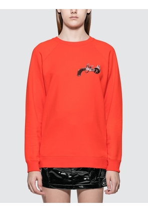 Gun Graphic Print Sweatshirt